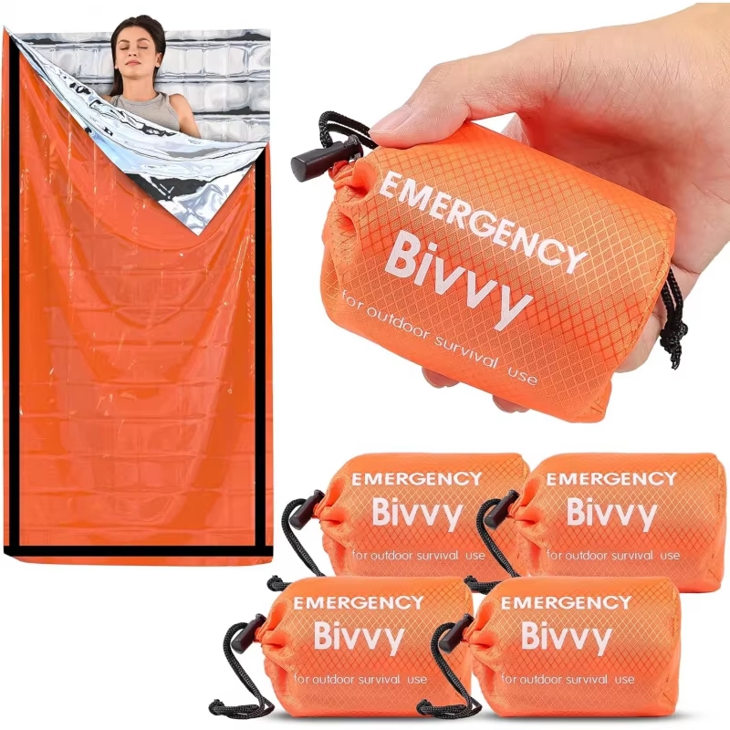 Emergency Mylar Tent - Аварийный спальный мешок, термоодеяло для выживания,