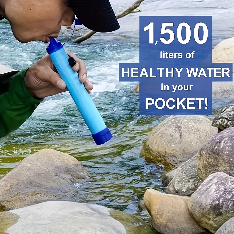 Портативная трубка для очистки – обзор и цена Water Purification Straw