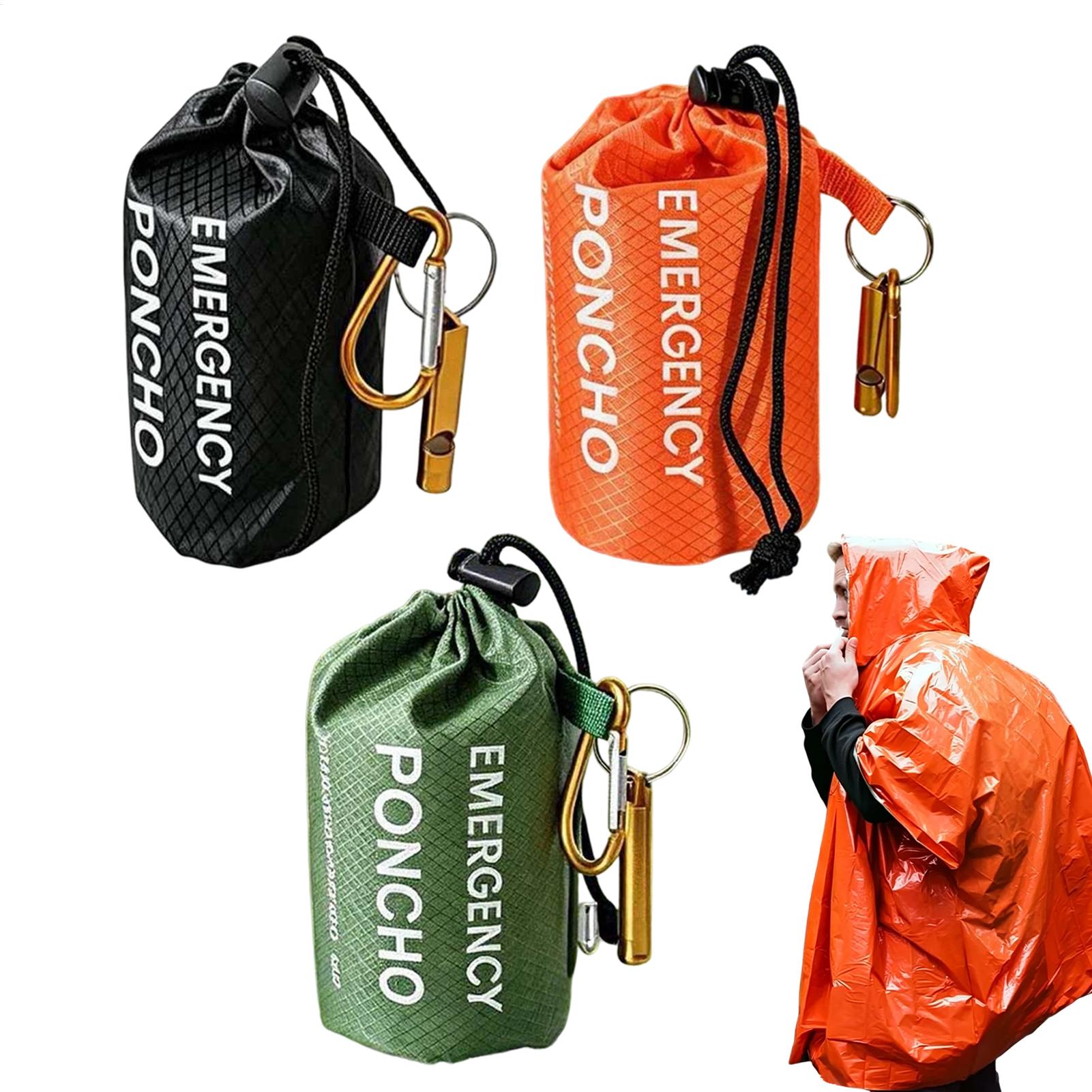 3 шт. термоодеяло-пончо для вы – обзор и цена Survival Blanket Reflective